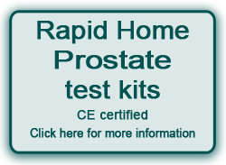 Buy rapid home prostate instant test kits for instant prostate home test results