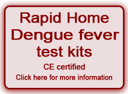 Buy rapid dengue instant test kits for instant home dengue test results